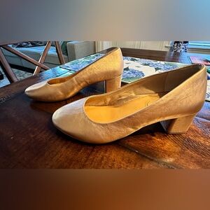 Corso Como rose gold pumps